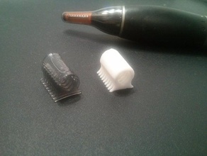 philips nosetrimmer 3000 cabeçalho de substituição peças removedor pêlos aparador nariz 3d print model - Mito3D