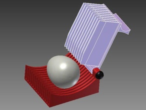 rebanador de huevo cocina y comedor countertopchallenge diseño alimentos segmentación datos 3d print model - Mito3D