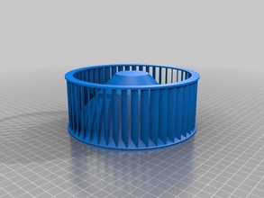 my customized centrifugal blower squirell fan 3d printer accessories 3d print model - Mito3D