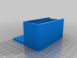 35 w 80 l x 37 h - 9 volt switch sliding lid tool holders & boxes customized 3d print model - Mito3D