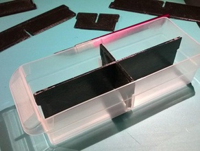 akro-mils drawer dividers organization 3d print model - Mito3D