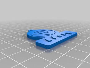 my customized car keyring logos keychains 3d print model - Mito3D