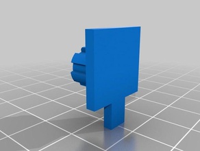 jalousie-lagerblock replacement parts 3d print model - Mito3D