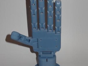 new hand robot robotics 3d print model - Mito3D
