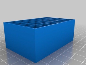 meine angepasste cubby Löcher aka Taube - Organisation kundengebundene 3d print model - Mito3D