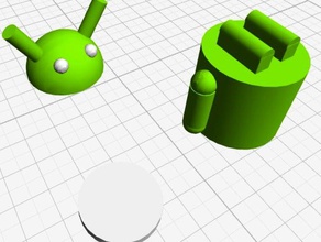 android altri 3d print model - Mito3D