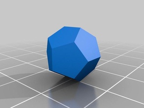 dodecahedron 3d printing 3d print model - Mito3D