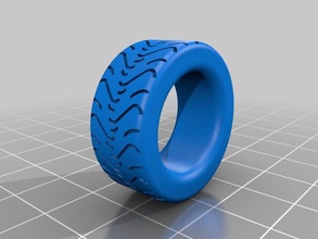 collection tire tread rings easy formula 1 fun jewelry pirelli quick useless 3d print model - Mito3D
