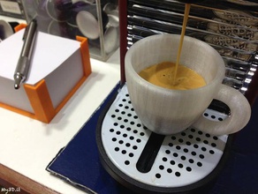 espresso coffee cup 2 kitchen & dining mug 3d print model - Mito3D