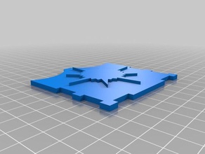 meine angepasste deck box face plate orzhov-Syndikat Spiele kundengebundene 3d print model - Mito3D