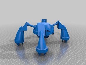 metagross La impresión en 3d 3d print model - Mito3D