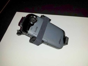 gopro holder kodak sport - also iris+ quadcopter camera mount adapter drone 3d print model - Mito3D