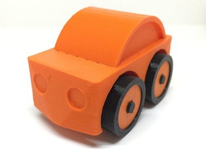 mini racer toys & games car 3d print model - Mito3D