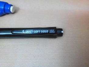 second mechanical pencil eraser adapter office 3d print model - Mito3D