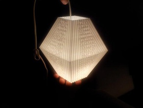 abajur ev lamba fraktaller gölge 3d print model - Mito3D