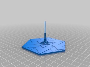 sun tower math art 3d print model - Mito3D