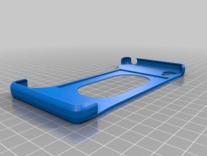 sony xperia z3 case & card holder 3d print model - Mito3D