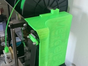 mendel90 Elektronik-Abdeckung multi-Rollen-Halter 3d Drucker Zubehör 3d print model - Mito3D