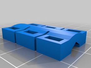 vert support coupler galileo next 3d printer parts 3d print model - Mito3D