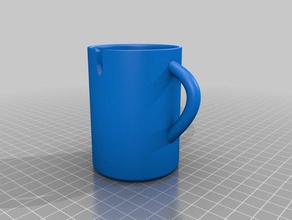 mug spoon holder kitchen & dining coffee morning 3d print model - Mito3D