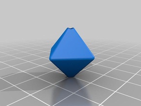 diamante do grânulo A impressão 3d talão 3d print model - Mito3D