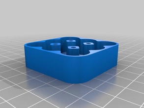 aas caso da bateria magnética recipientes personalizado 3d print model - Mito3D
