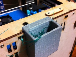 small ultimaker waste box 3d printer accessories tray 3d print model - Mito3D