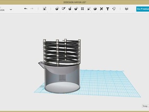 dishwashing pad storage 3d printing 3d print model - Mito3D