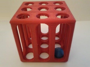 bola laberinto otros juguete jaula openscad 3d print model - Mito3D
