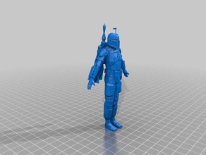 boba fett creature 3d print model - Mito3D