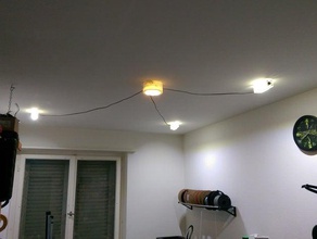 lampada a led deckenlampe da soffitto famiglia la lampe luce striscia del 3d print model - Mito3D