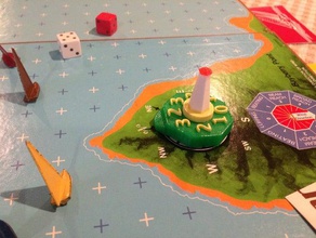 regatta lighthouse Spielzeug & game Zubehör 3d print model - Mito3D