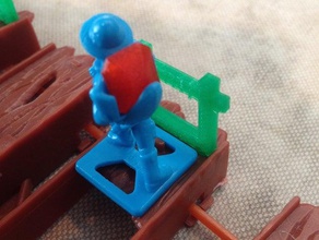 interdit pont de pierre jouets & accessoires jeux 3d print model - Mito3D