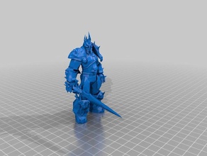 le roi-liche les créatures 3d print model - Mito3D