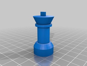 rey pieza de ajedrez juguetes y accesorios juego el martinmakers 3d print model - Mito3D