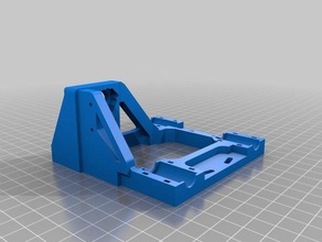 printrbot einfache 1405 einstellbar yz-Platte 3d-Drucker Teile simple 3d print model - Mito3D