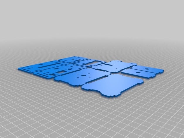re-mix raspberry pi b+ case dfx files stl 3d printer accessories 3D print model - Mito3D