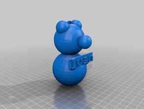 ivan's bear keychains customized 3d print model - Mito3D