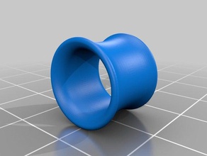 12mm tunnels des boucles d'oreilles 3d print model - Mito3D