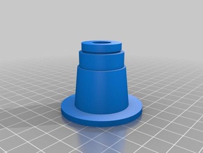ghostbusters leg hose connector 3d printing gb 3d print model - Mito3D