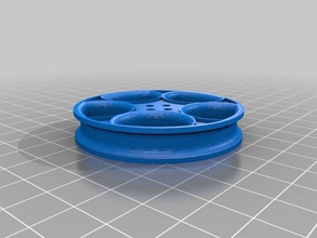 alfa romeo cerchio portachiavi i 3d print model - Mito3D