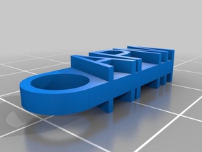 apm Anahtarlık organizasyon özelleştirilmiş 3d print model - Mito3D