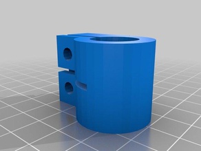 universal pata del trípode de la abrazadera las piezas repuesto personalizado 3d print model - Mito3D