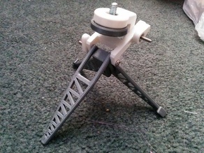 collapsible mini tripod camera 3d print model - Mito3D