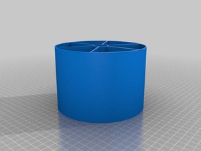 v-gate motor magnético de tambor mecánica juguetes 3d print model - Mito3D