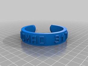 nomad3176 bracelet fashion customized 3d print model - Mito3D