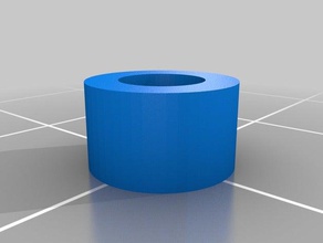 4x4x7 my customized parametric washer spacer 3d print model - Mito3D