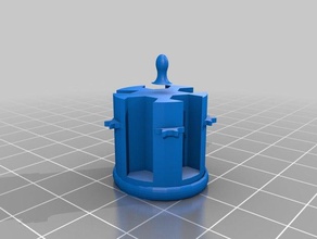 utensile da cucina portatovaglioli La stampa 3d countertopchallenge forcella mangiare titolare 3d print model - Mito3D