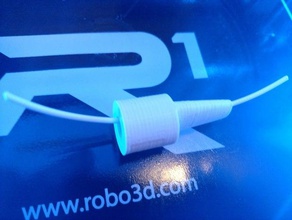 filament oiler filter robo3d 3d printer accessories guide robo 3d print model - Mito3D