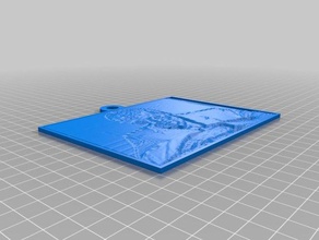 neil degrasse tyson lithopane 2d sanat özelleştirilmiş 3d print model - Mito3D